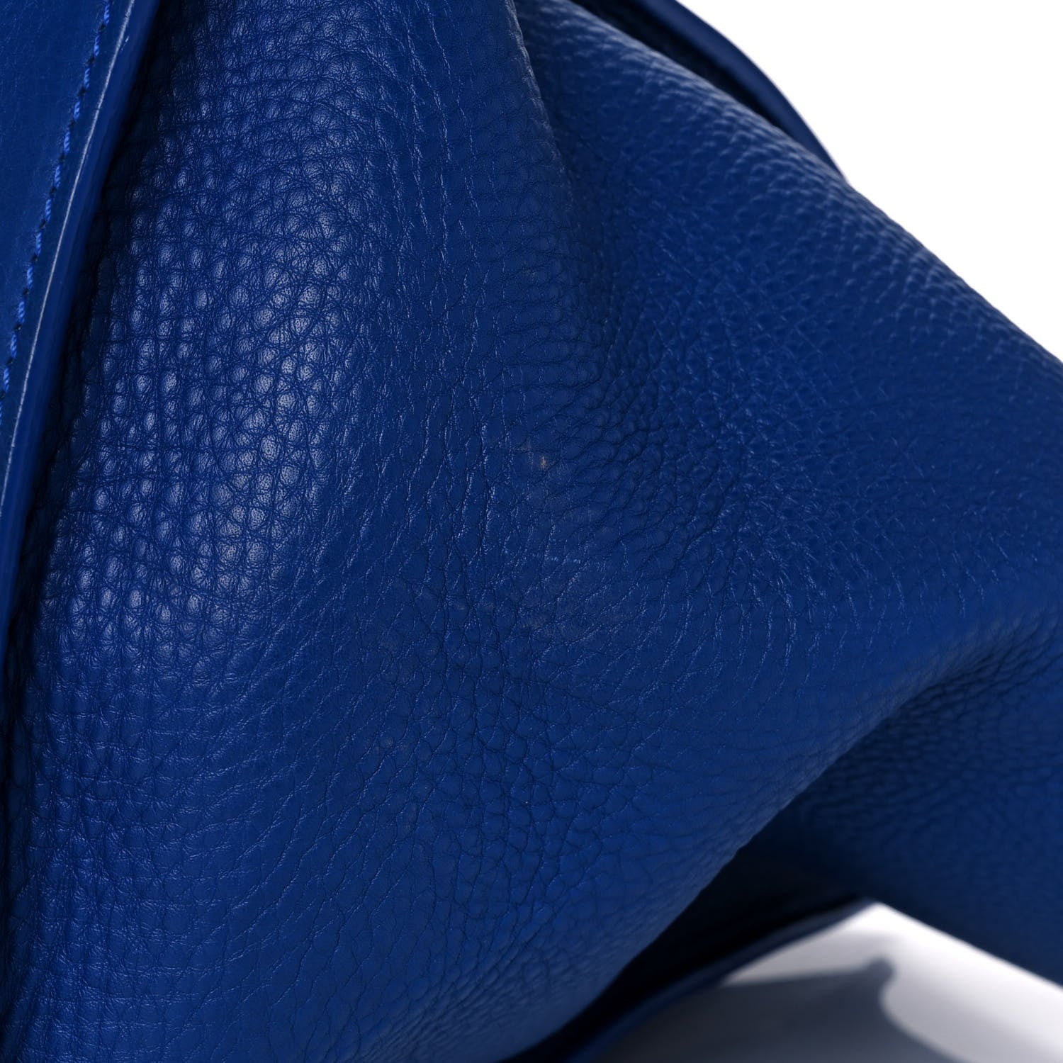 Celine Supple Calfskin Medium Phantom Luggage Royal Blue 13 of 14