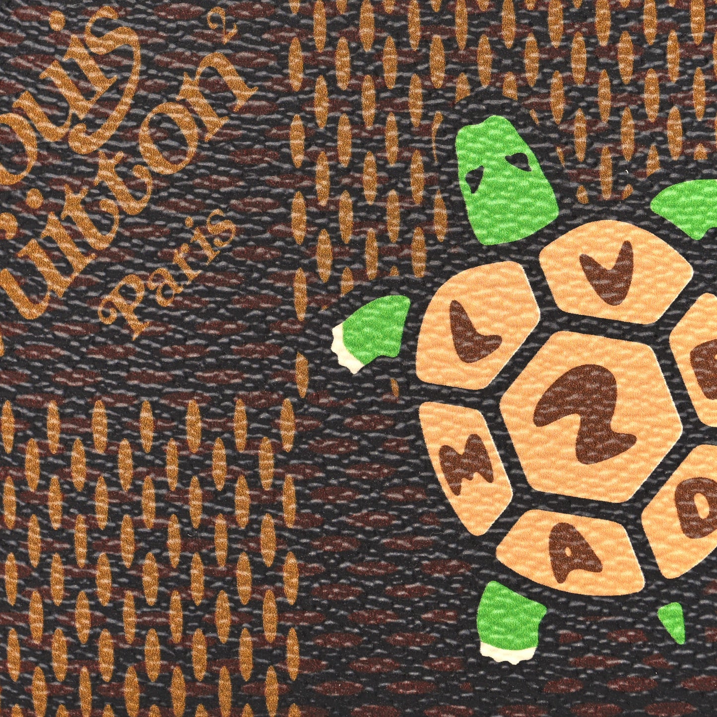 X NIGO Giant Damier Ebene Tortoise Multiple Wallet