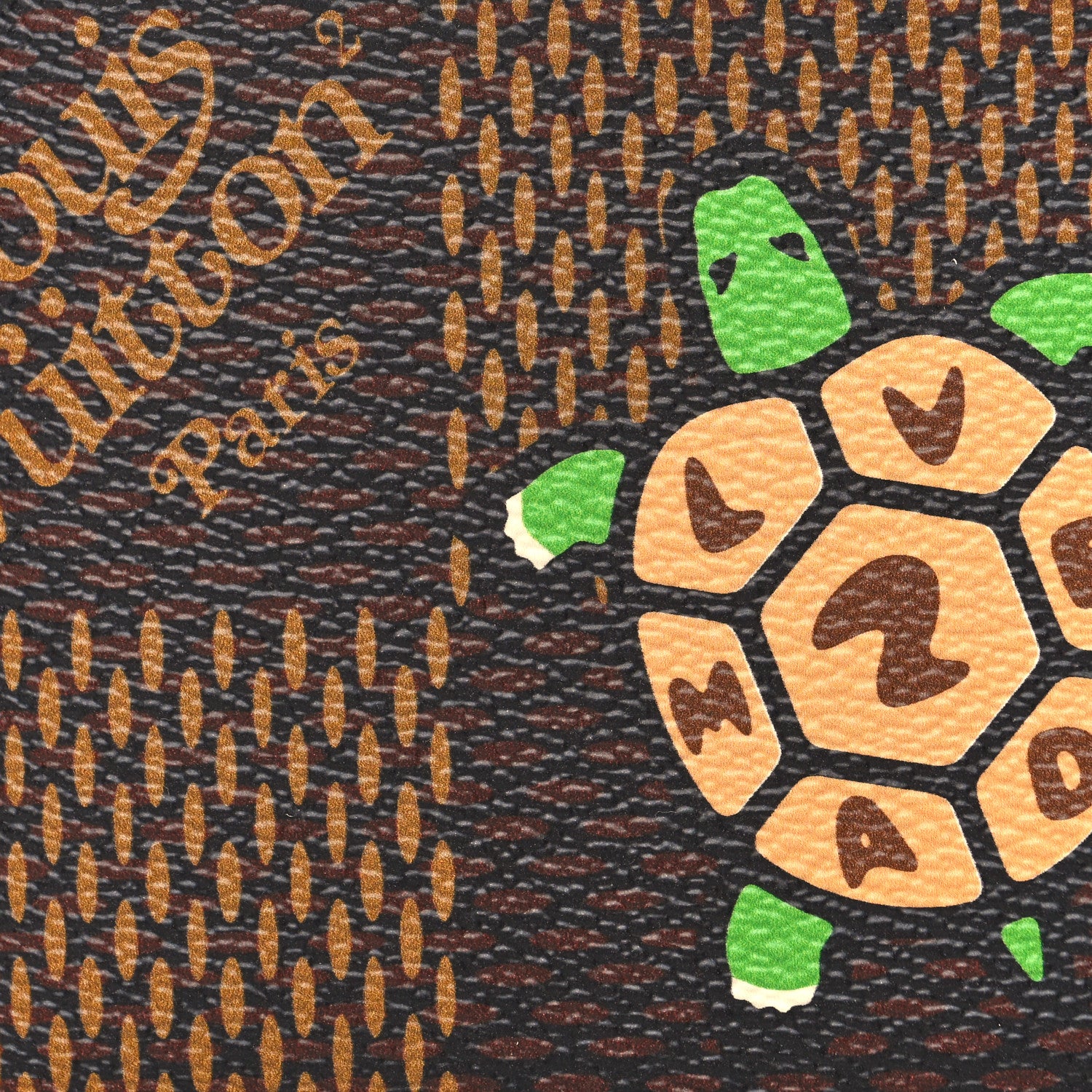 Louis Vuitton X NIGO Giant Damier Ebene Tortoise Multiple Wallet 7 of 7