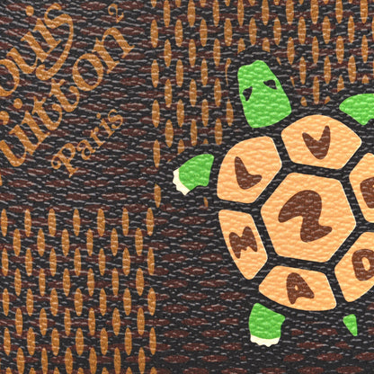 Louis Vuitton X NIGO Giant Damier Ebene Tortoise Multiple Wallet 7 of 7