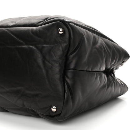 Prada Nappa Bomber Tote Black 10 of 11