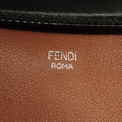 Fendi Vitello Dolce 4 Color Large By The Way Boston Bag Orzo Multicolor 6 of 11