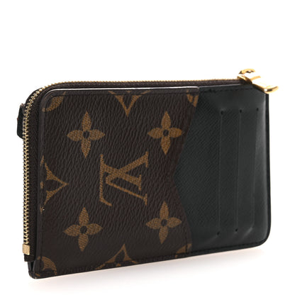 Louis Vuitton Monogram Recto Verso Card Holder Black 4 of 11