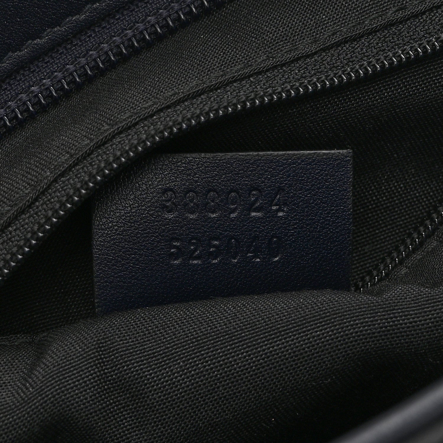 Gucci GG Plus Monogram Medium Flat Messenger Bag Navy 7 of 10