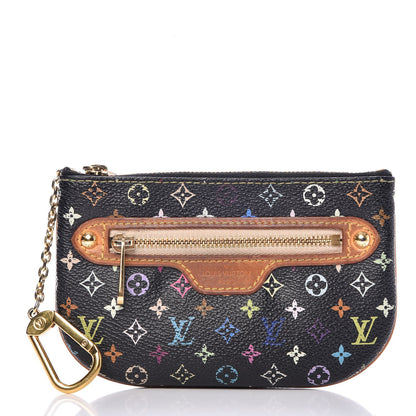 Louis Vuitton Monogram Multicolor Pochette Plate MM Black 1 of 8