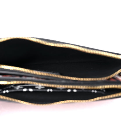 Louis Vuitton Monogram Giant Jungle Pochette Double Zip Black 5 of 10