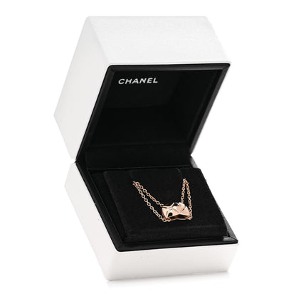 Chanel 18K Beige Gold Coco Crush Pendant Necklace 5 of 5