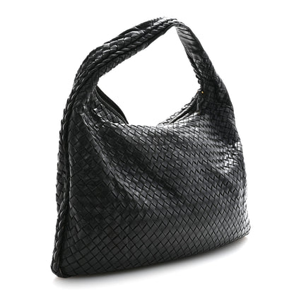 Bottega Veneta Nappa Intrecciato Large Veneta Hobo Black 3 of 14