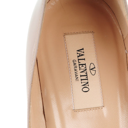 Valentino Garavani Patent Tan-Go 100mm Mary Jane Pumps 41.5 Poudre 7 of 7