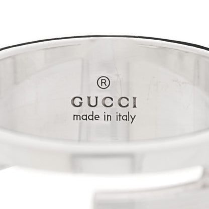 Gucci Sterling Silver G Cutout Ring 58 8.25 4 of 4