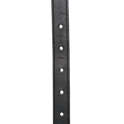 Gucci Calfskin Double G 20mm Belt 80 32 Black 5 of 6