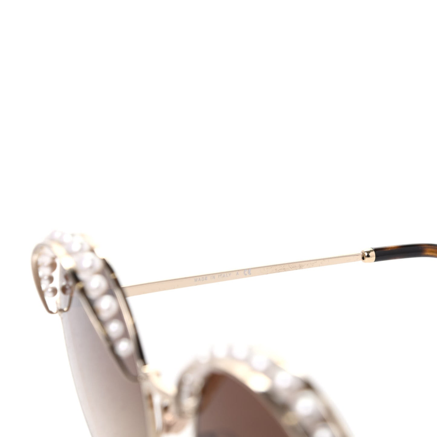 Pearl Round Sunglasses 4234-H Light Brown
