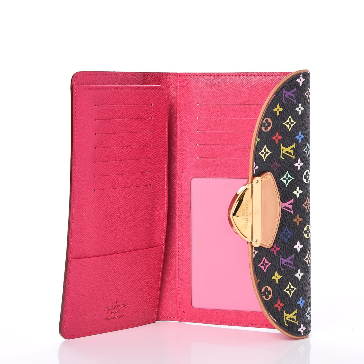 Monogram Multicolor Eugenie Wallet Black Grenade