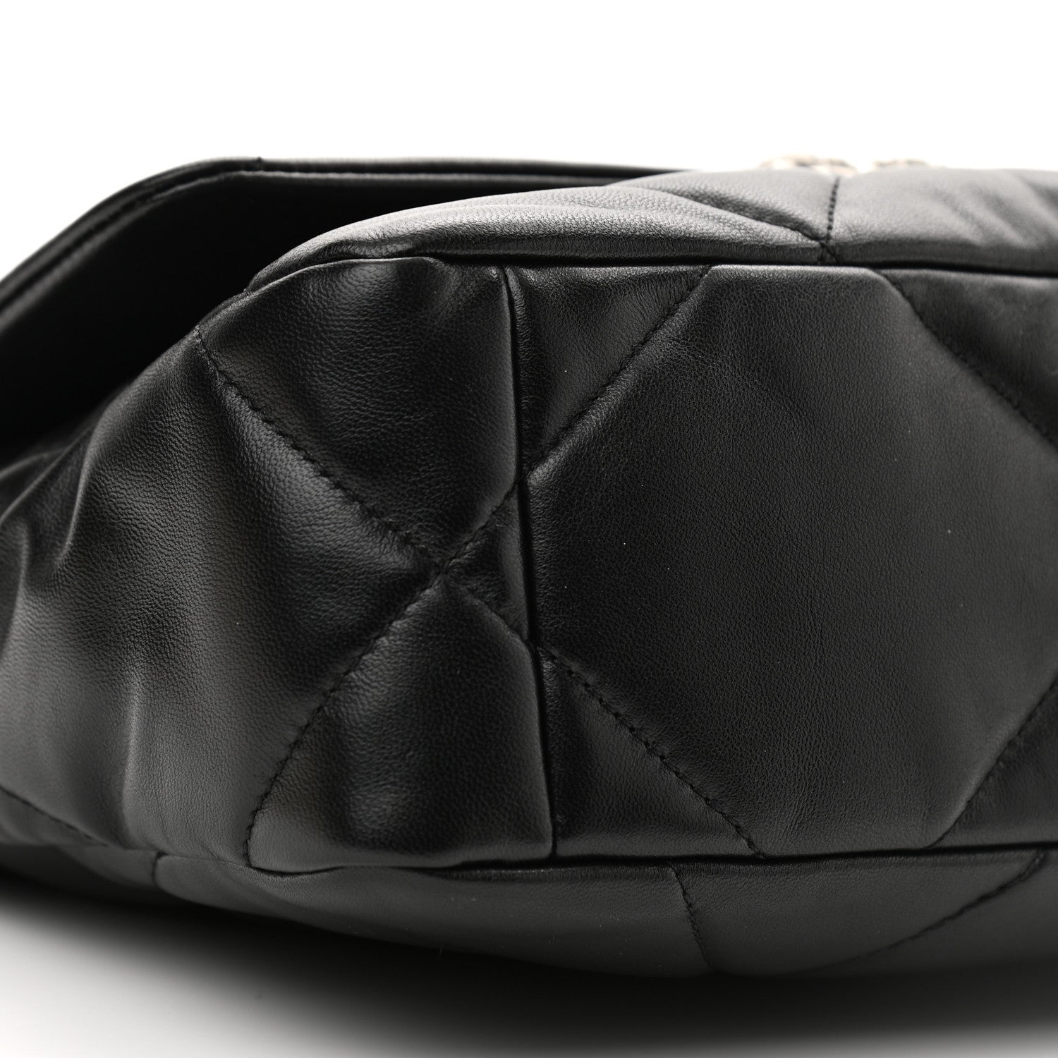 Chanel Lambskin Quilted Medium Chanel 19 Flap Black 9 of 11