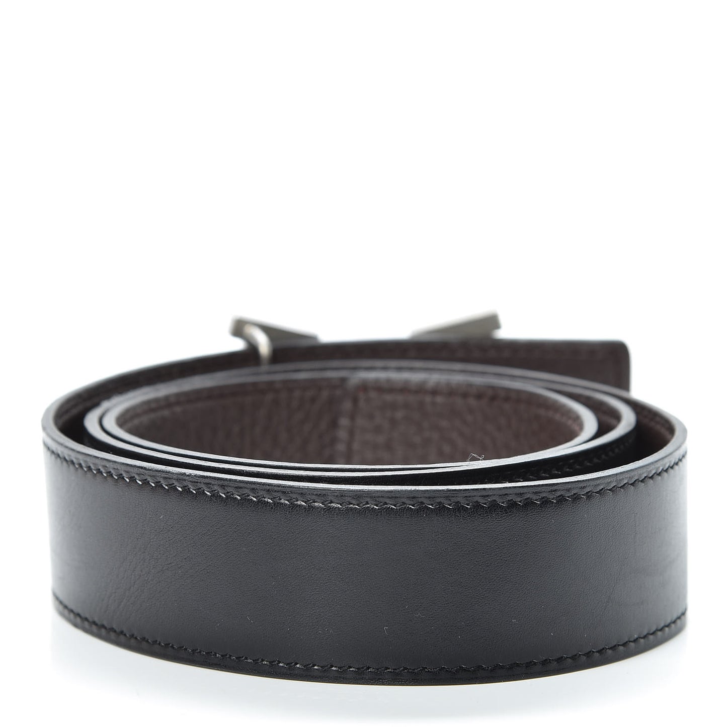 Box Togo Smile H Belt 80 Black Chocolate