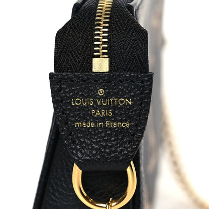Louis Vuitton Empreinte Monogram Giant Mini Pochette Accessories Black 5 of 8