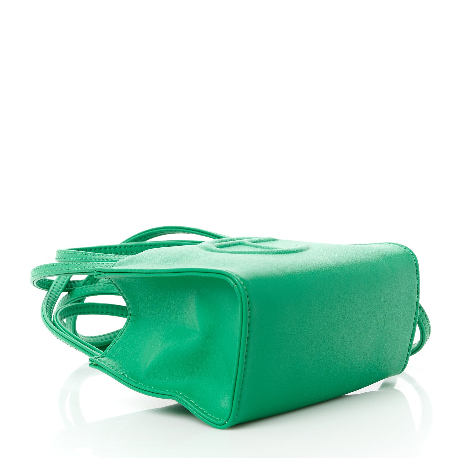 Telfar Vegan Leather Small Shopping Bag Greenscreen 4 of 10