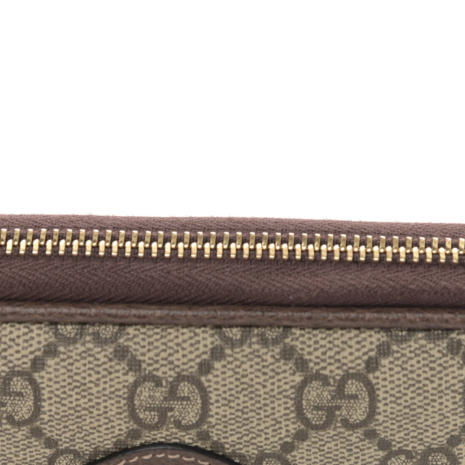 Gucci GG Supreme Monogram Ophidia Belted iPhone Case 95 38 Dark Brown 12 of 13