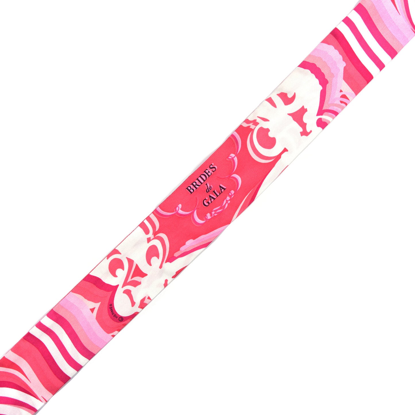 Silk Brides de Gala Shadow Twilly Rose Blanc Fuchsia