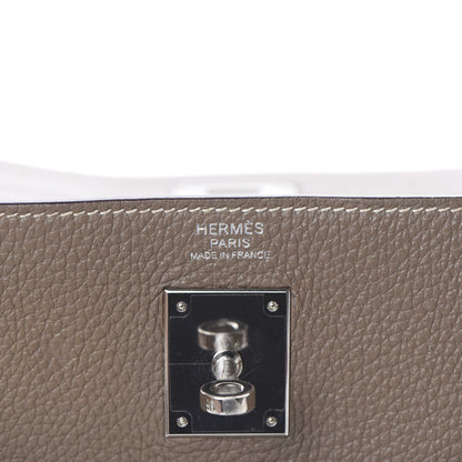 Hermes Togo Kelly Retourne 32 Etoupe 18 of 39