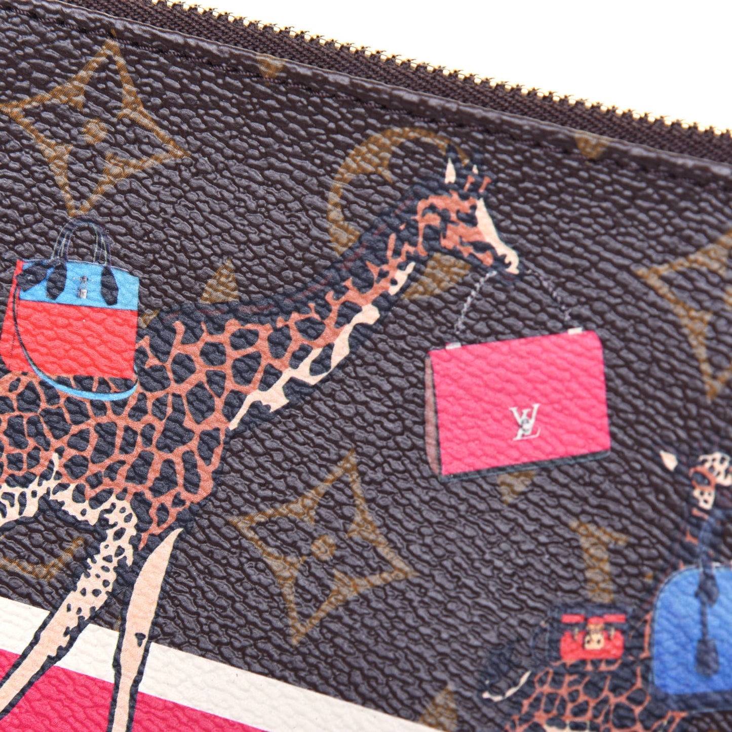 Monogram 2017 Christmas Animation Mini Pochette Accessories