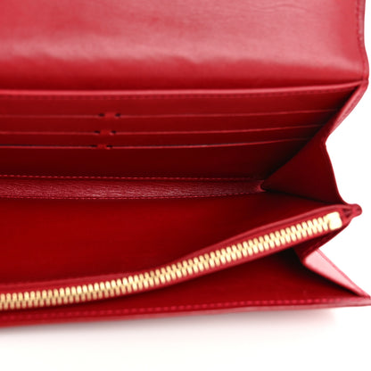 Louis Vuitton Vernis Sarah Wallet Pomme D'Amour 5 of 11