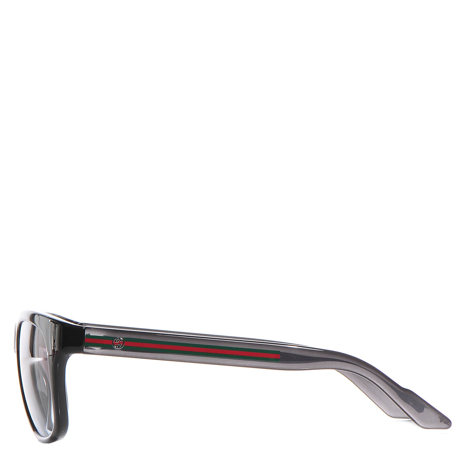 Gucci Bio-Based Frame Rectangle Web Sunglasses 3709/S Black 2 of 7