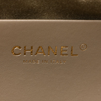 Chanel Pony Hair Mini Chanel 25 Handbag Dark Khaki 6 of 11