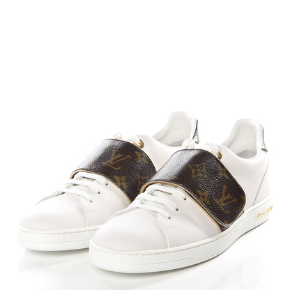 Louis Vuitton Calfskin Monogram Frontrow Sneaker 39.5 White 2 of 11