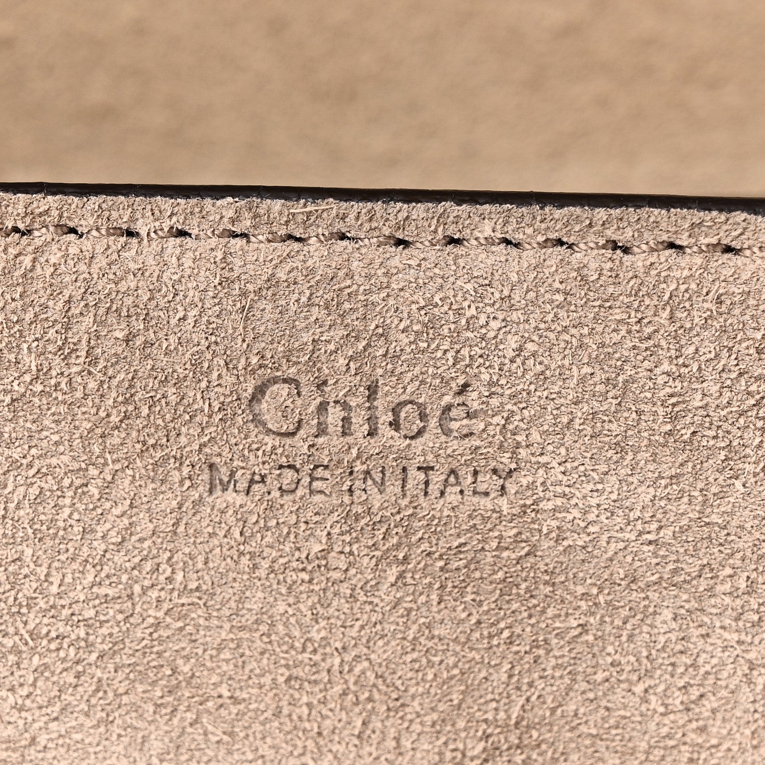 Chloe Suede Smooth Calfskin Drew Shoulder Bag Motty Grey 6 of 9