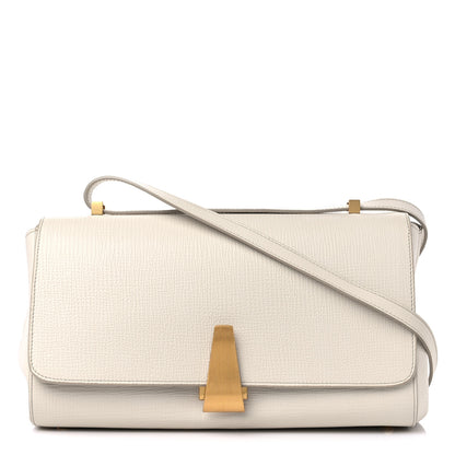Bottega Veneta Calfskin BV Angle Shoulder Bag Off White 1 of 13