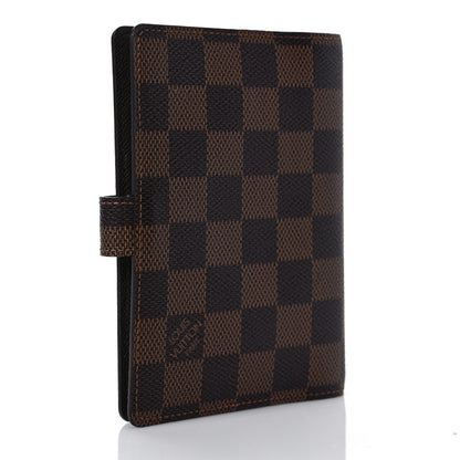 Louis Vuitton Damier Ebene Small Ring Agenda Cover 3 of 7