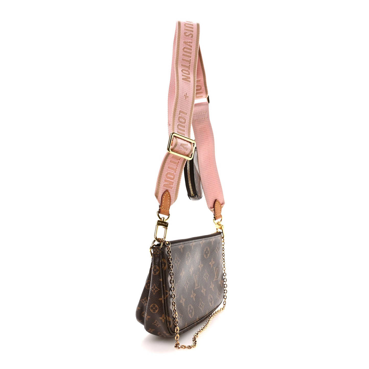 Monogram Multi Pochette Accessories Rose Clair