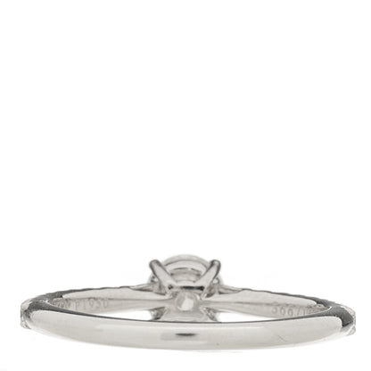 Tiffany Platinum Diamond .46ct Novo Engagement Ring 52 6 4 of 8