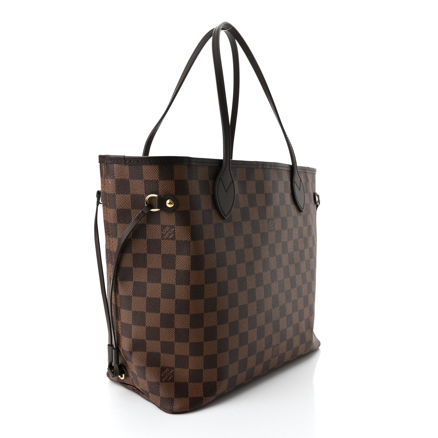 Louis Vuitton Damier Ebene Neo Neverfull MM Rose Ballerine 4 of 10