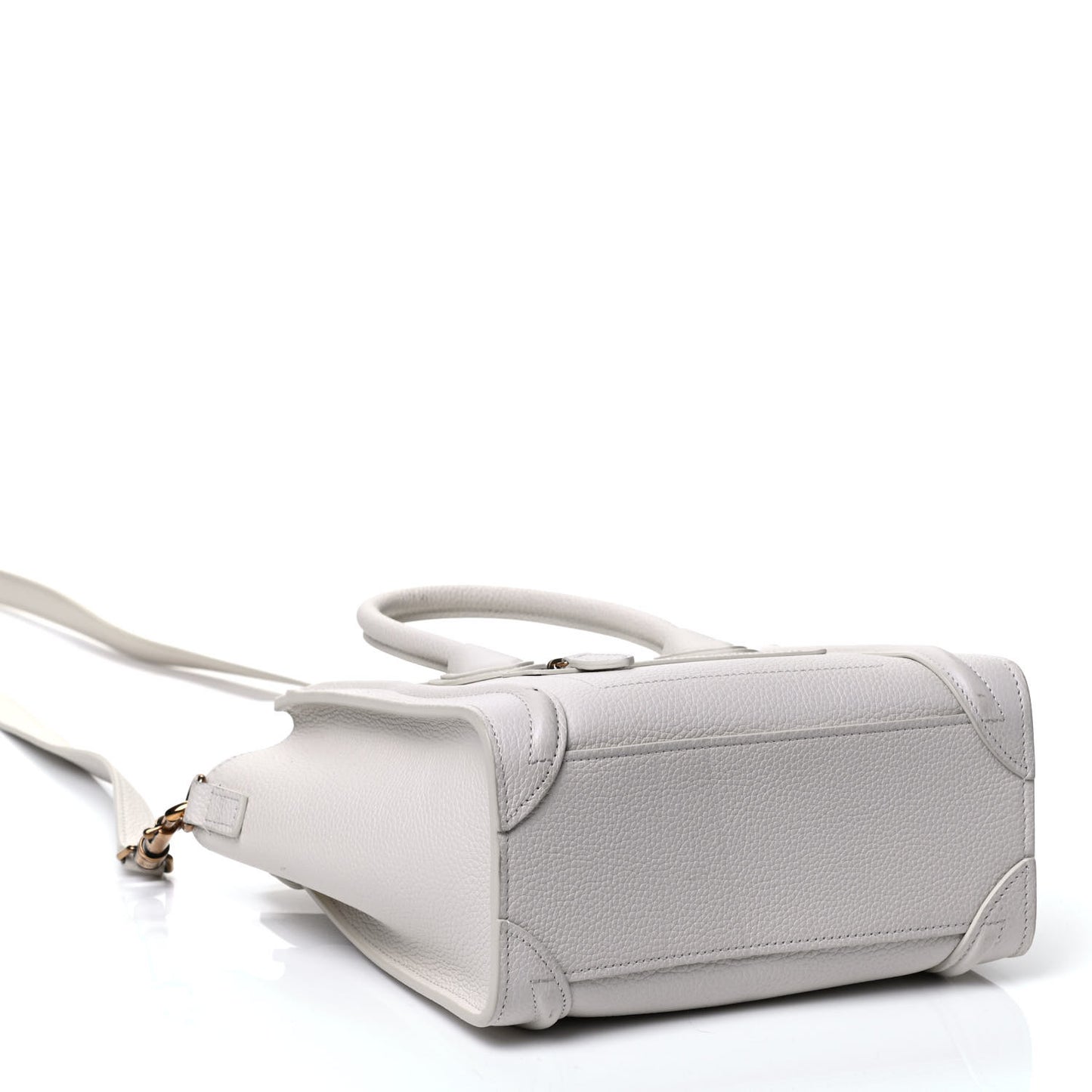 Drummed Calfskin Nano Luggage Lune
