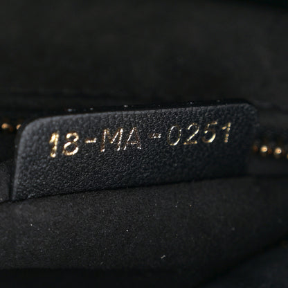 Christian Dior Lambskin Cannage Large Lady Dior Black 7 of 10