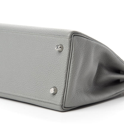 Hermes Togo Kelly Retourne 28 Gris Mouette 7 of 11