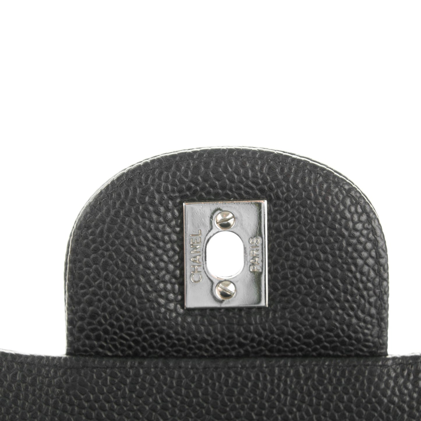Caviar Quilted Maxi Single Flap Black