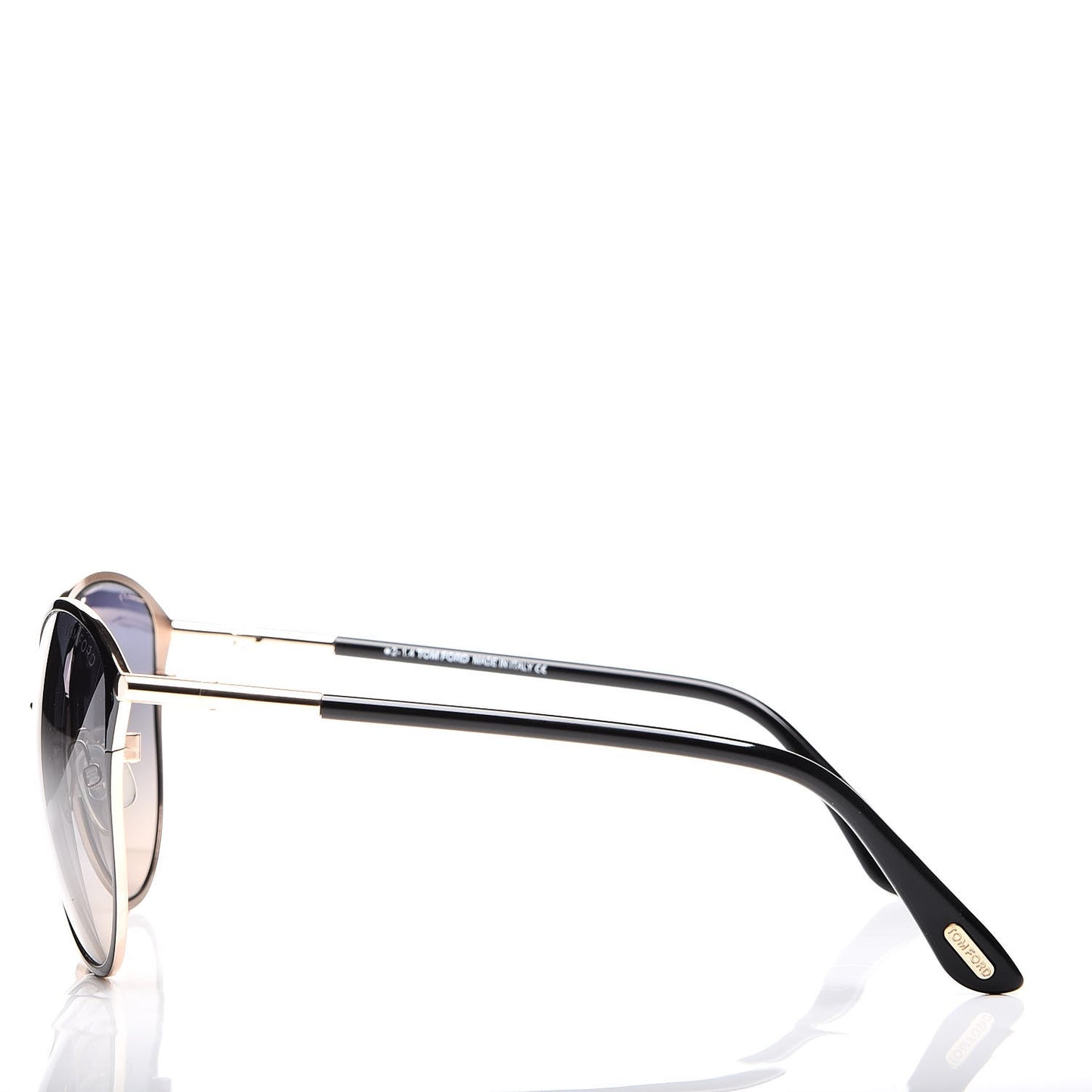 Penelope Vintage Round Sunglasses TF320 Black