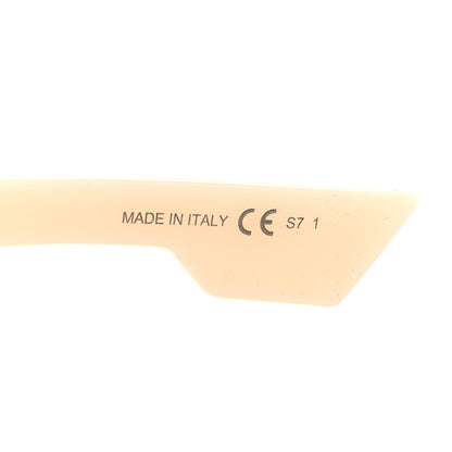 Christian Dior Acetate DiorSo Light 1 Shield Sunglasses Ivory 8 of 9