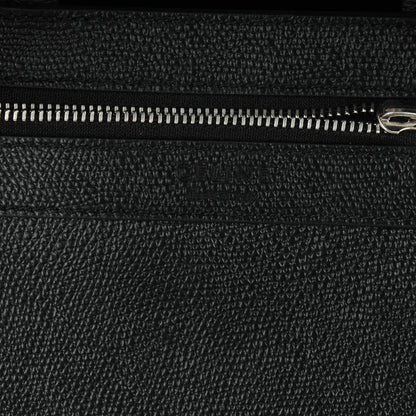 Celine Grained Calfskin Small Vertical Cabas Black 6 of 8