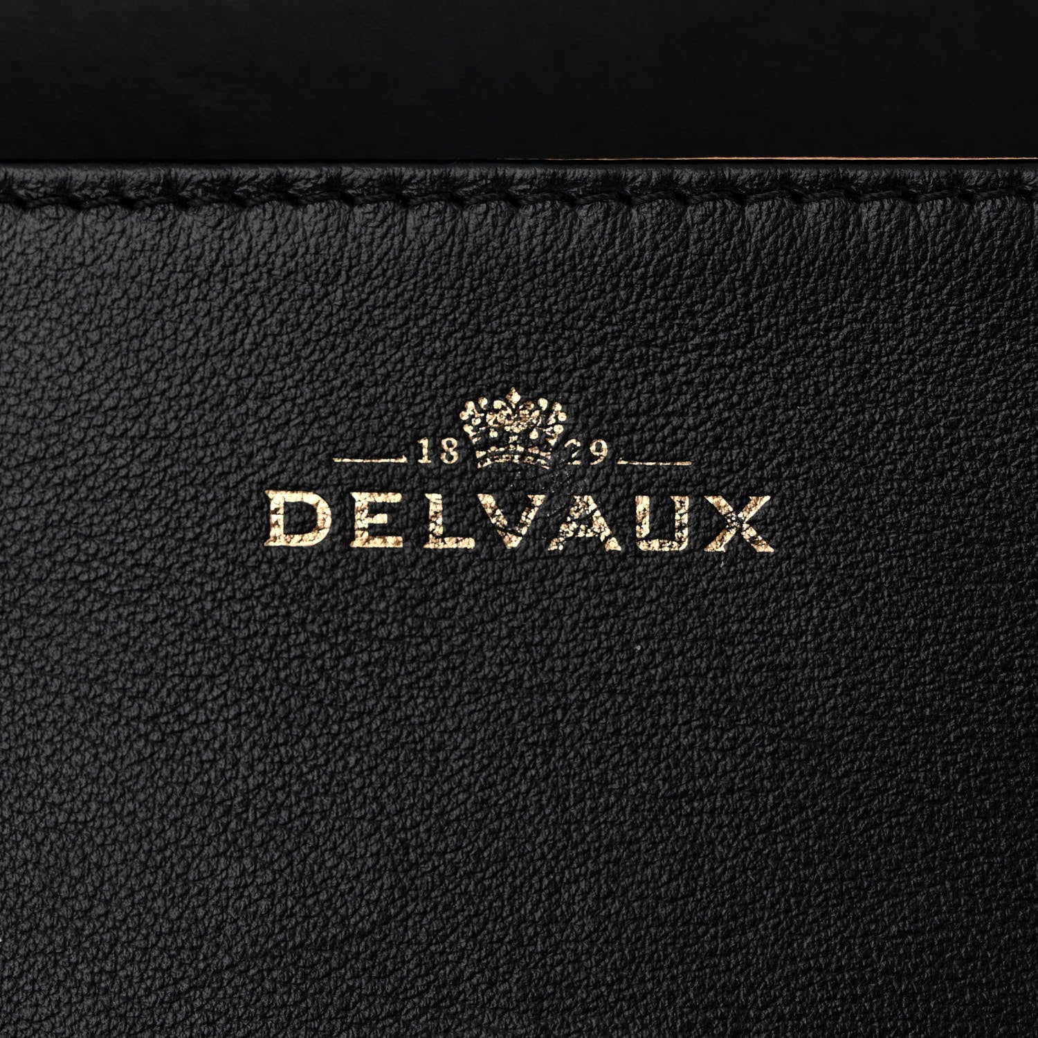 Delvaux Calfskin GM Tempete Satchel Black 6 of 10