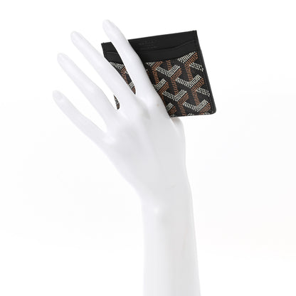 Goyard Goyardine Saint Sulpice Card Holder Black 2 of 6