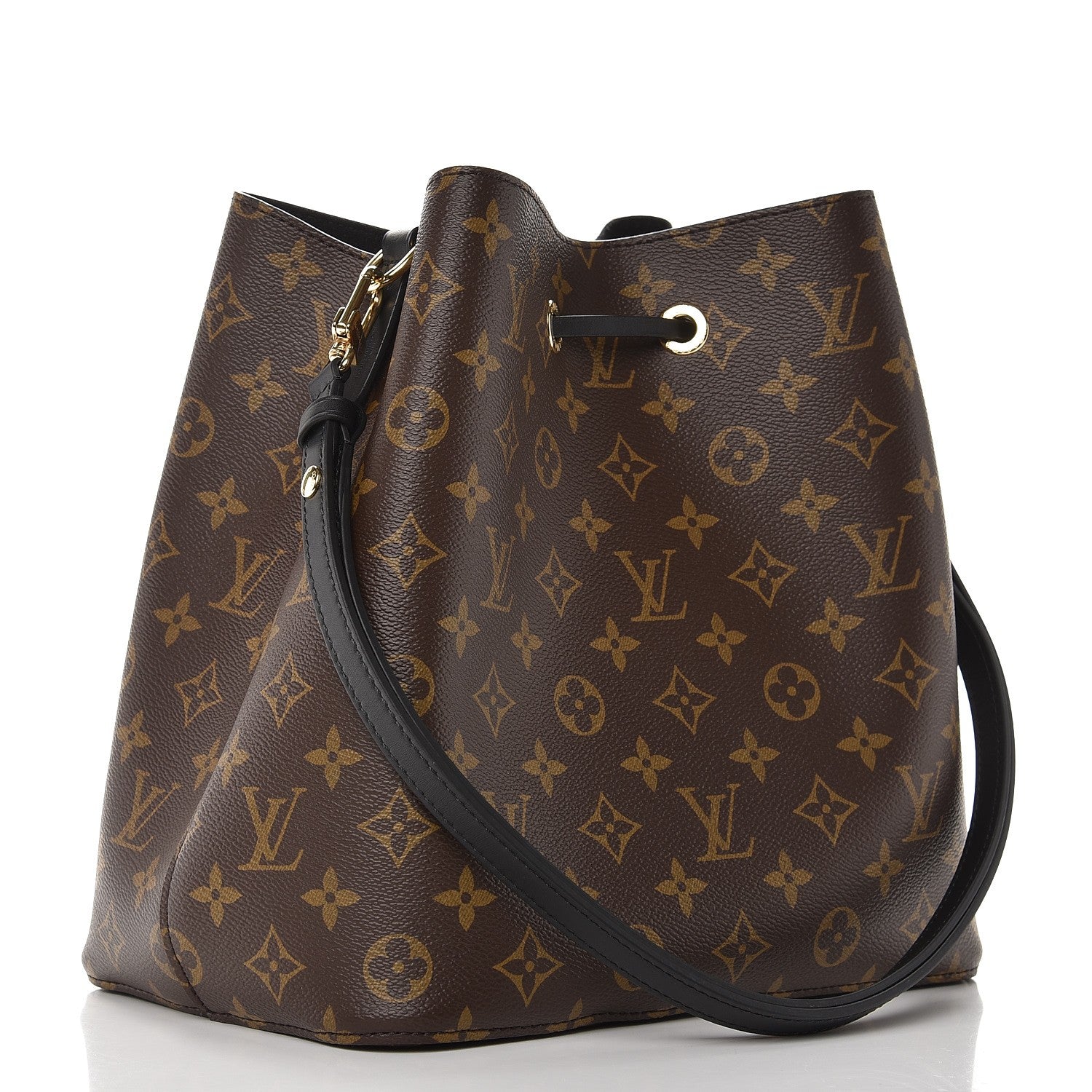 Louis Vuitton Monogram Neonoe MM Black 3 of 7