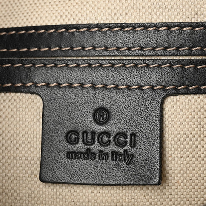 Gucci GG Plus Monogram Sellieria Calfskin Small Flap Messenger Bag Beige Blue 6 of 10