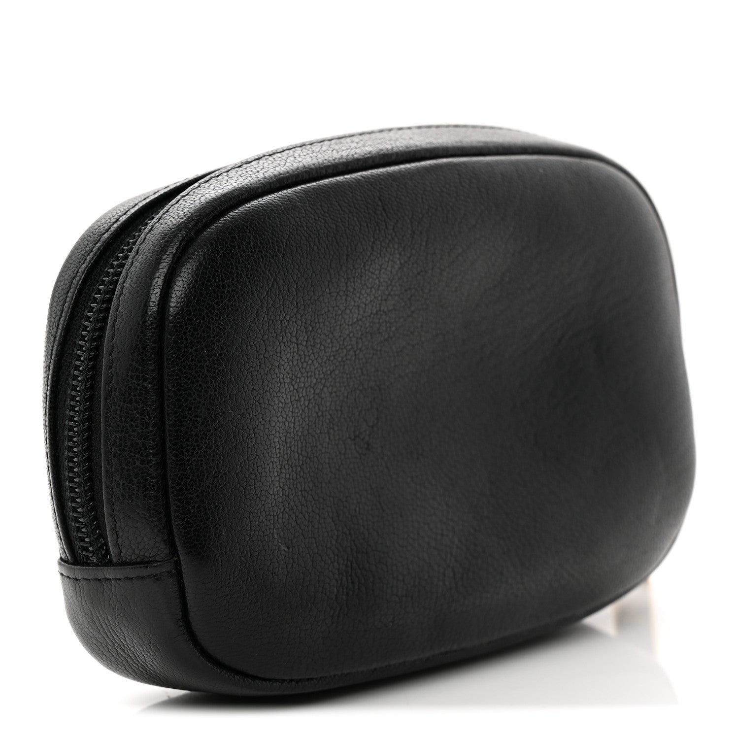 Chanel Goatskin CC Cosmetic Case Black 3 of 7