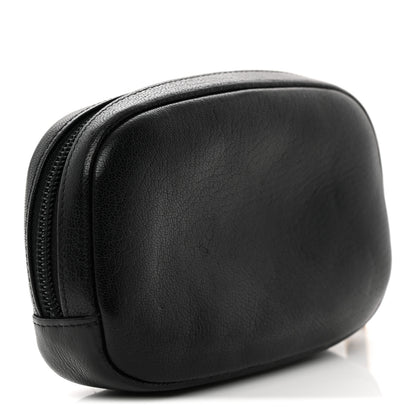 Chanel Goatskin CC Cosmetic Case Black 3 of 7