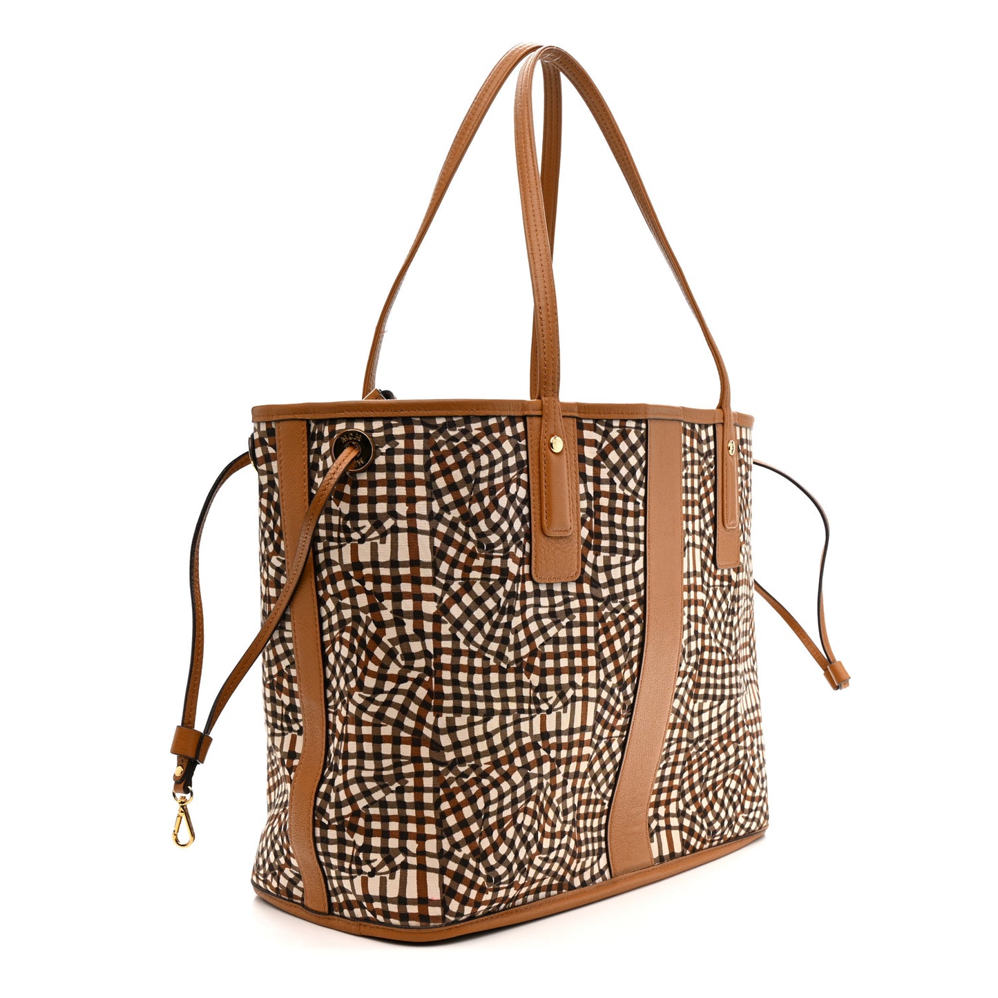 Visetos Large Liz Reversible Shopper Tote Cognac