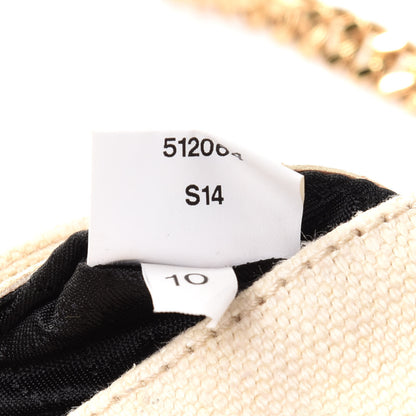 Stella McCartney Linen Falabella Crossbody Pure White 7 of 10